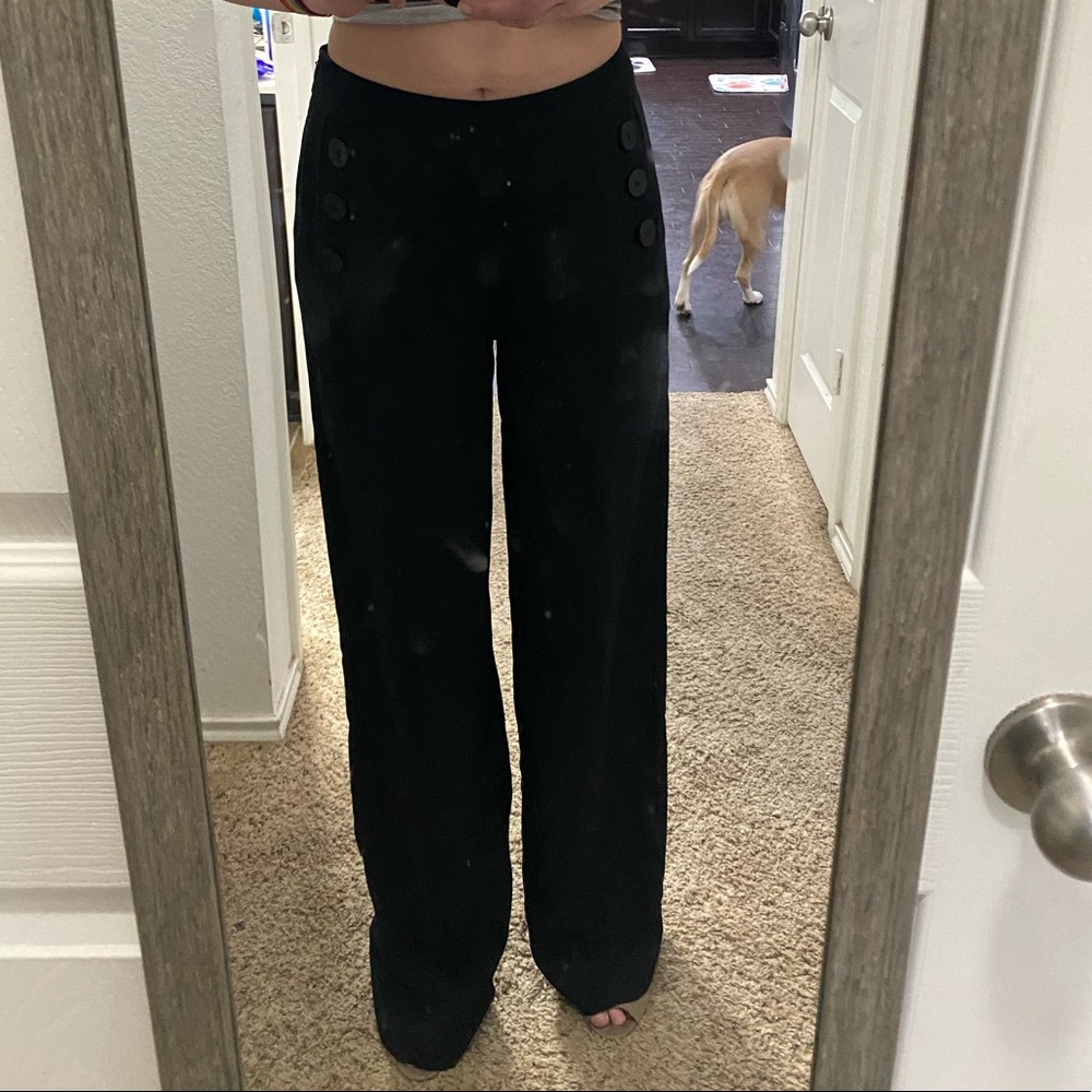 Black Sailor Pants sz 6